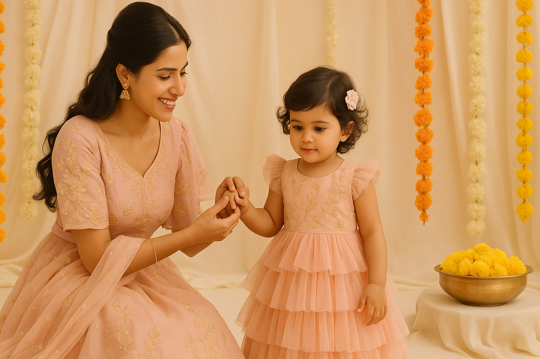 What to Dress Your Daughter in for Diwali, Navratri & Weddings