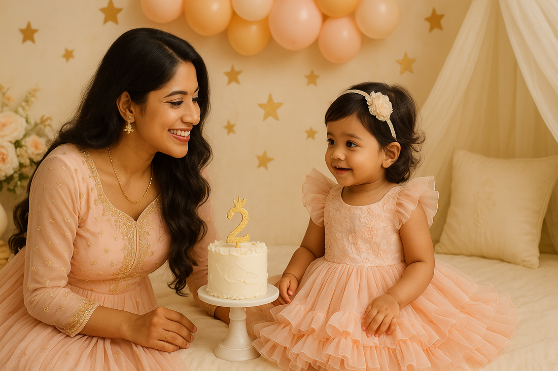2nd Birthday Dress for Baby Girl India