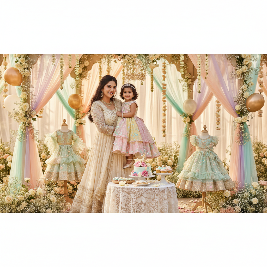 What to Wear for Daughter's First Birthday