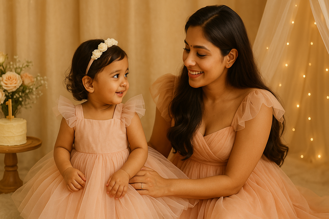 tulle dress for baby girl