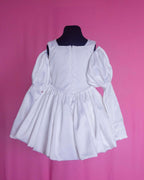 Off White Pearl Balloon Dress - view 4