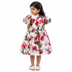 Printed Rose Dress