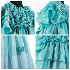 Aqua Ruffle Serenade