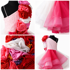 Rose Cascade Party Gown
