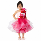Rose Cascade Party Gown