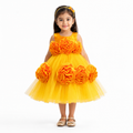 Orange Bloom Dress