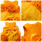 Orange Bloom Dress