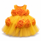 Orange Bloom Dress