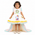 Cocomelon Theme Birthday Dress