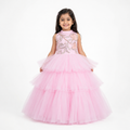 Baby Pink Sequin Princess Dress