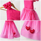 Pink One-Shoulder Party Dress