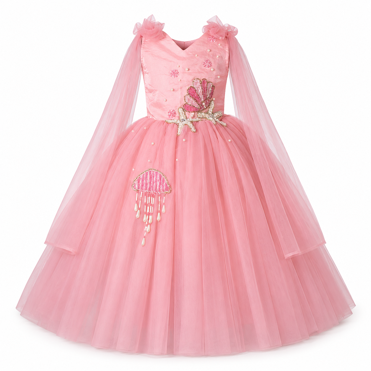 Ocean Blush Pearl Dress