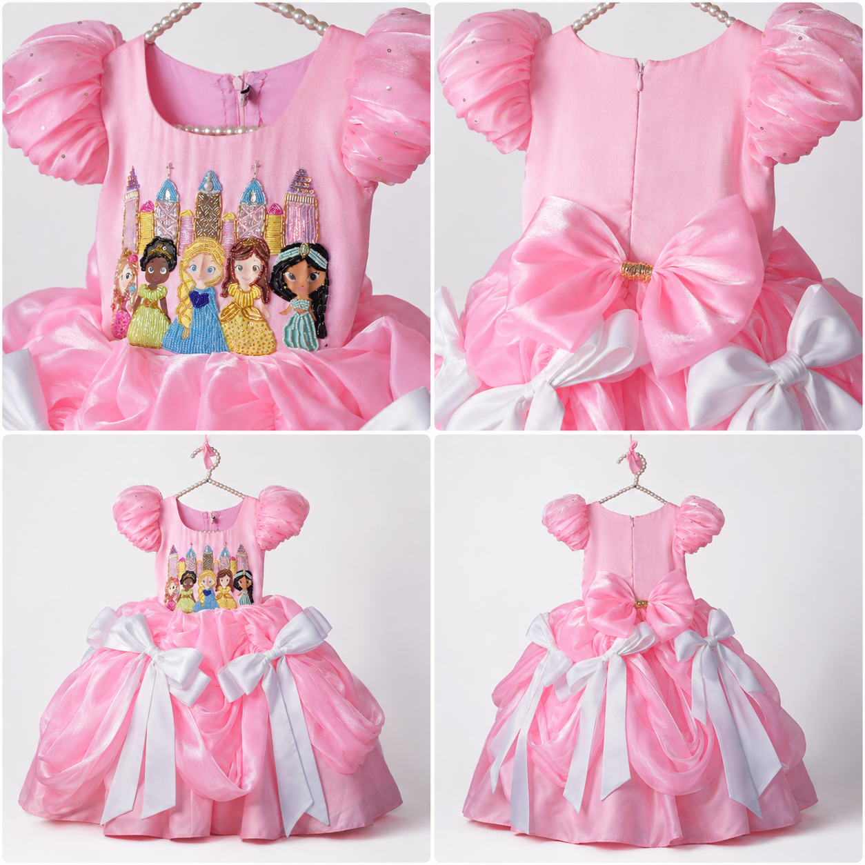 Princesses Embroidered Ball Gown