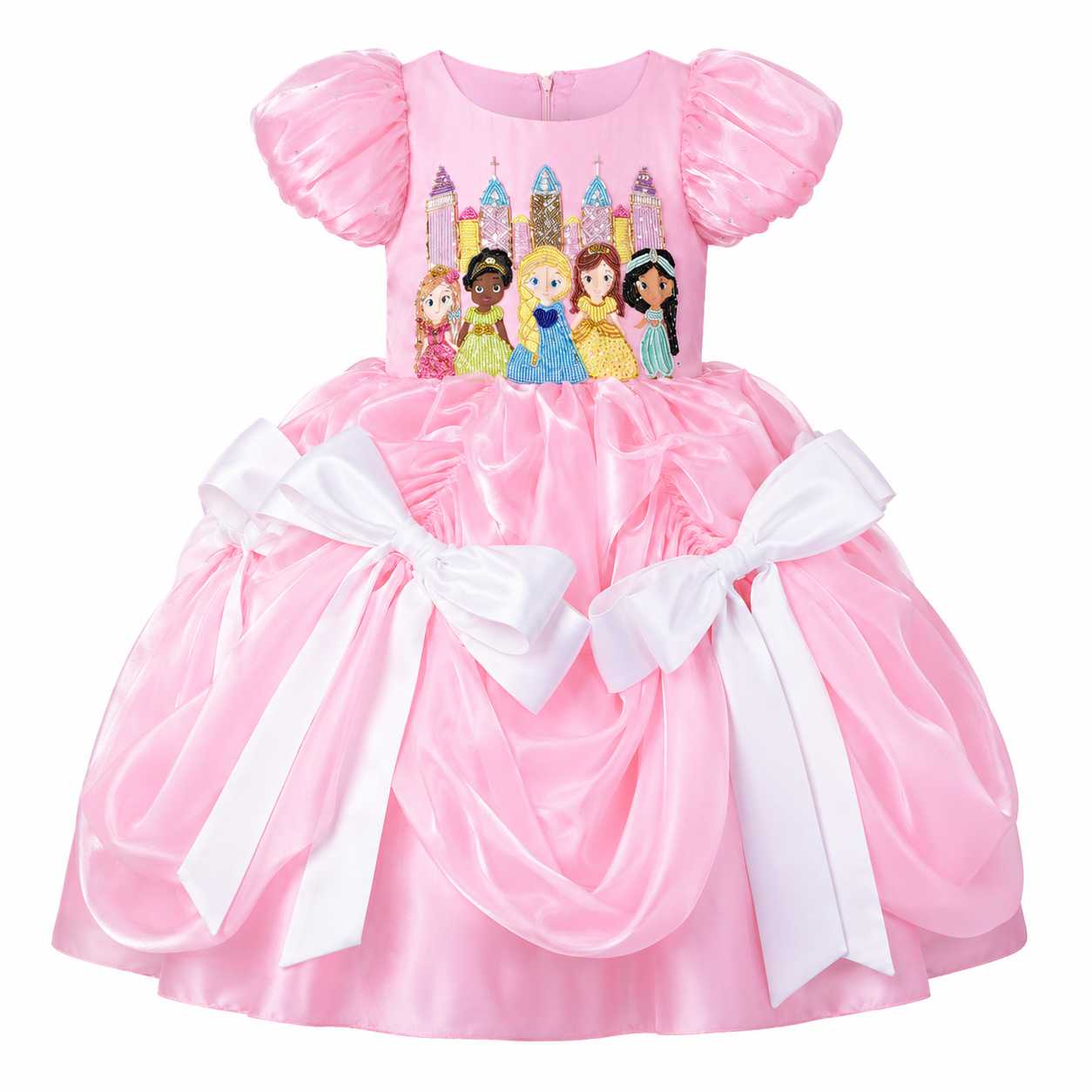Princesses Embroidered Ball Gown