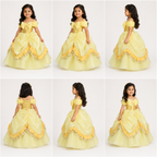 Belle Theme Ball Gown