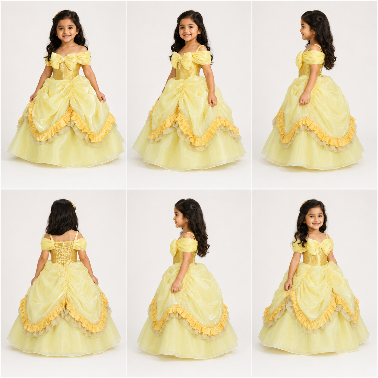 Belle Theme Ball Gown