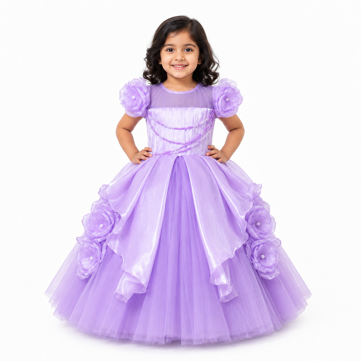 Rapunzel Theme Princess Dress