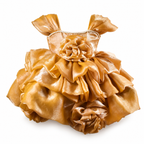 Golden Rose Couture Dress