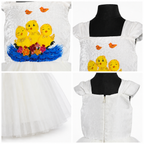 Ducklings In Tutu Dress