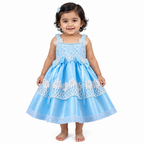 Blue Blossom Princess Frock