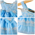 Blue Blossom Princess Frock
