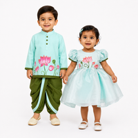 Aqua Lotus Sibling Twinning Set