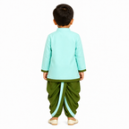 Aqua Lotus sibling twinning set lookbook