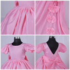 Blush Bow Trail Gown