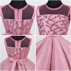 Aurora Blush Sequin Dress