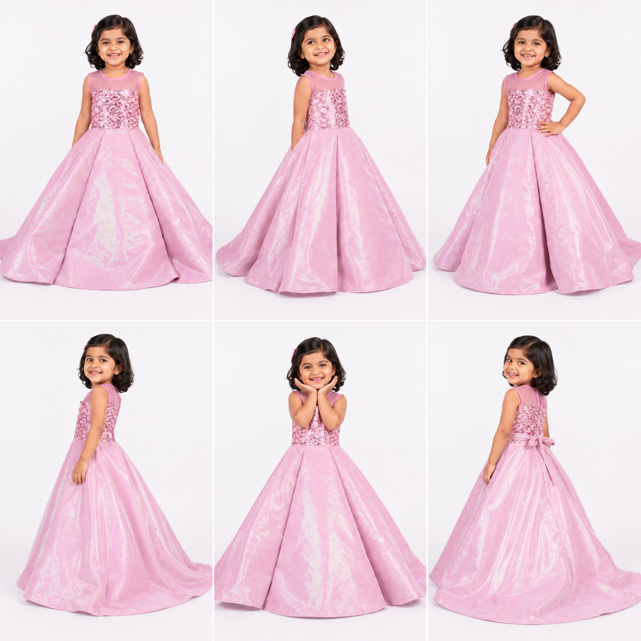 Aurora Blush Sequin Dress