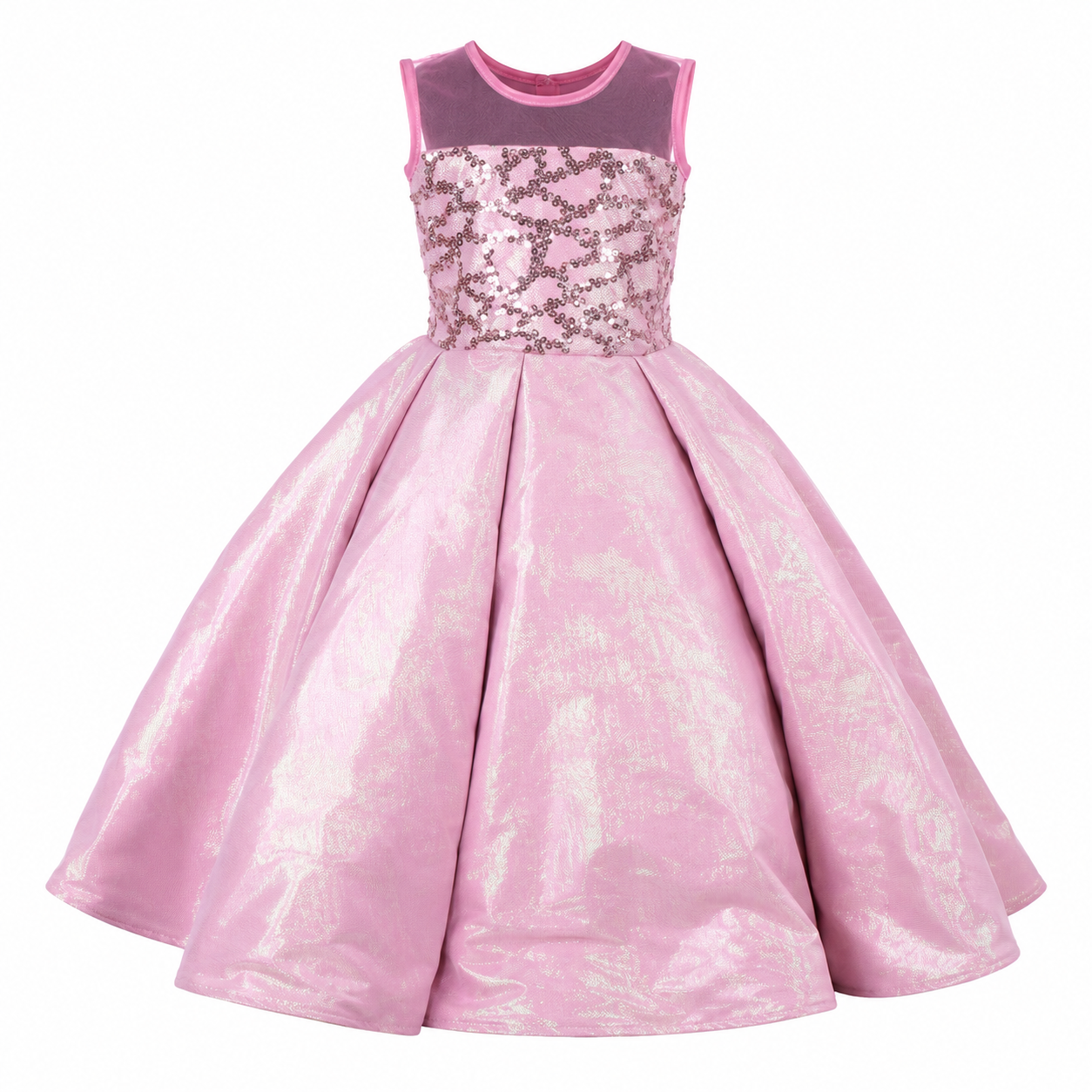 Aurora Blush Sequin Dress