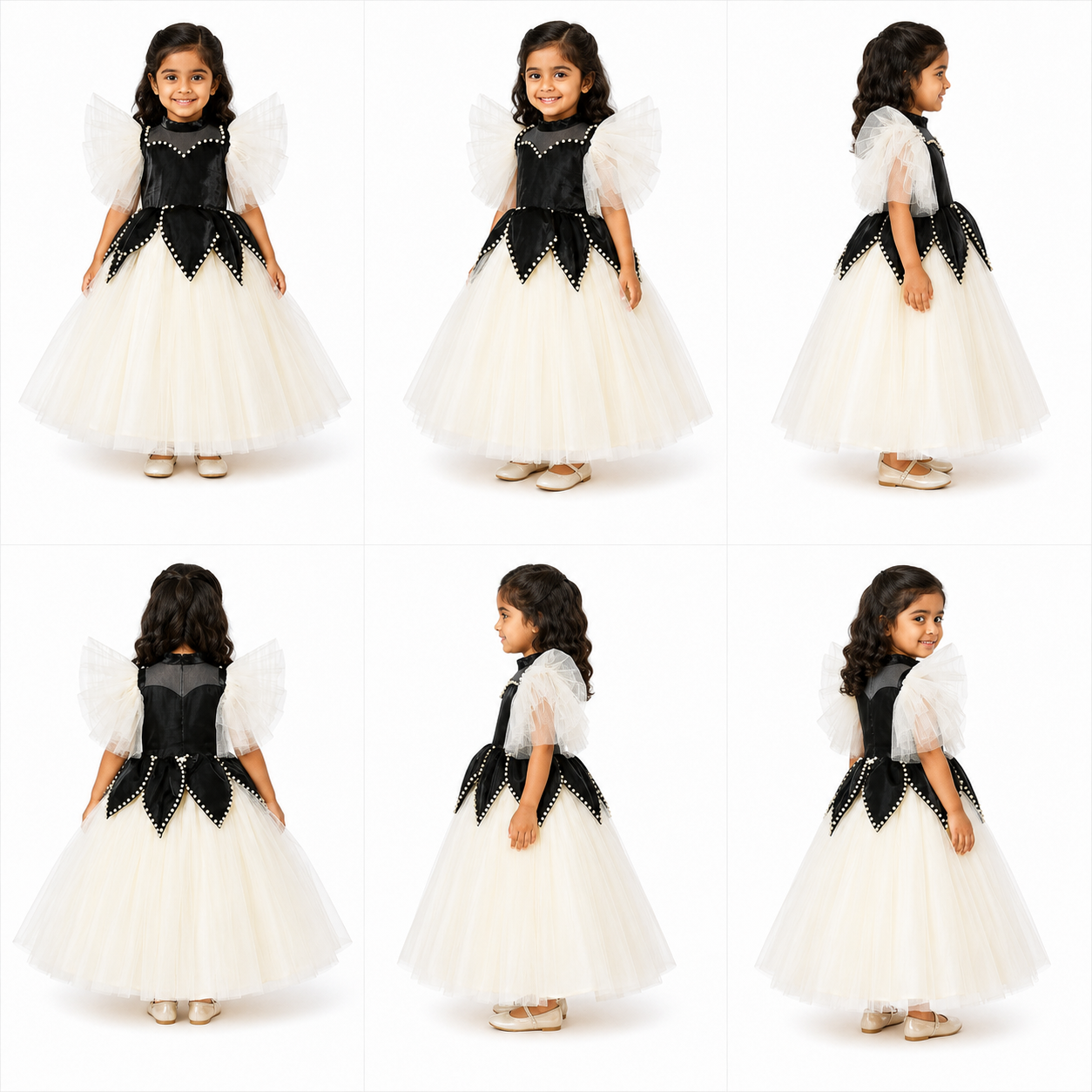 Midnight Pearl Fairy Gown