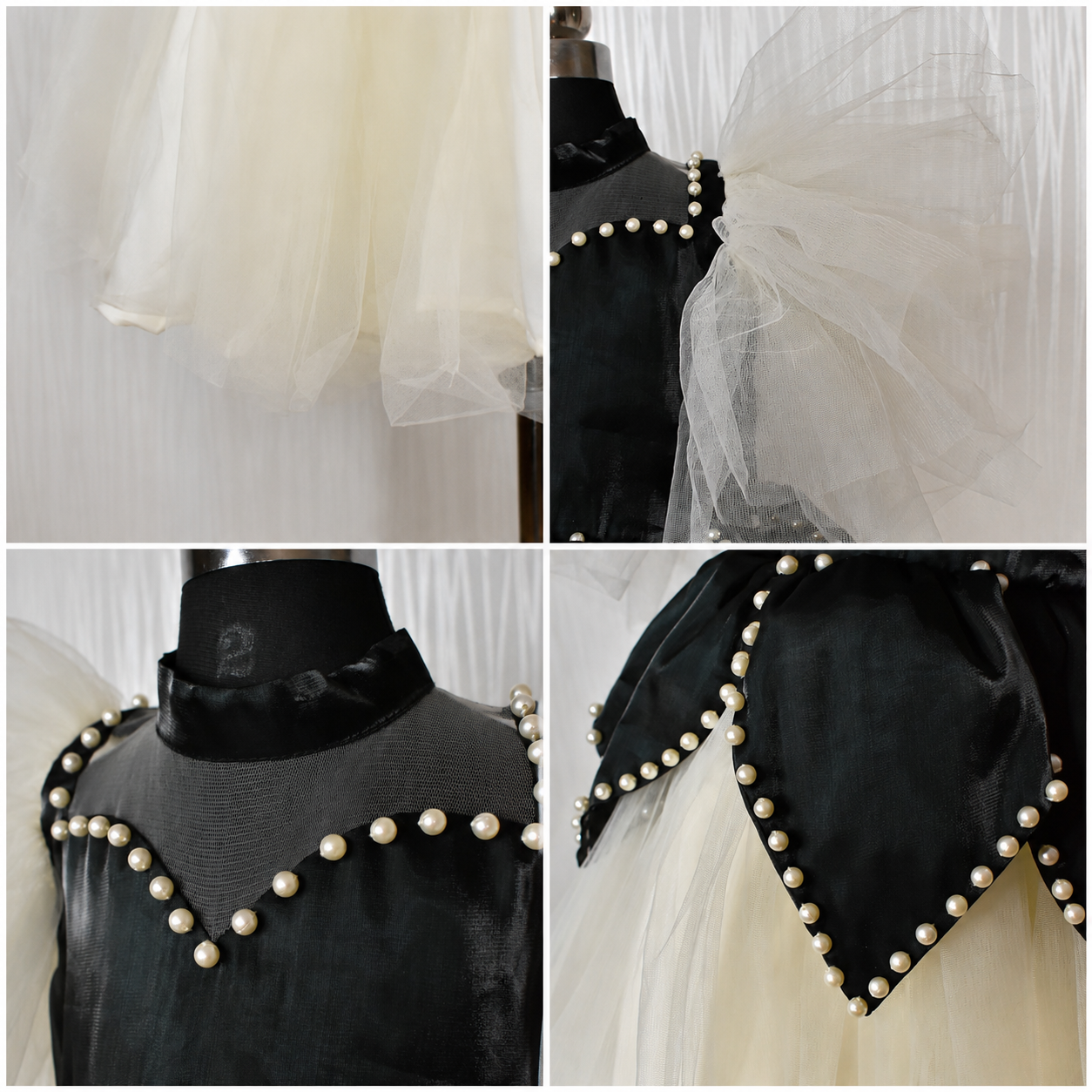 Midnight Pearl Fairy Gown