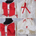 Ivory Scarlet Bow Couture Dress