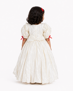 Ivory Scarlet Bow Couture Dress