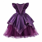 Royal Plum Shimmer Frock
