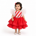 Stripes Shine Bow Frock