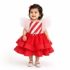 Stripes Shine Bow Frock