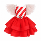 Stripes Shine Bow Frock