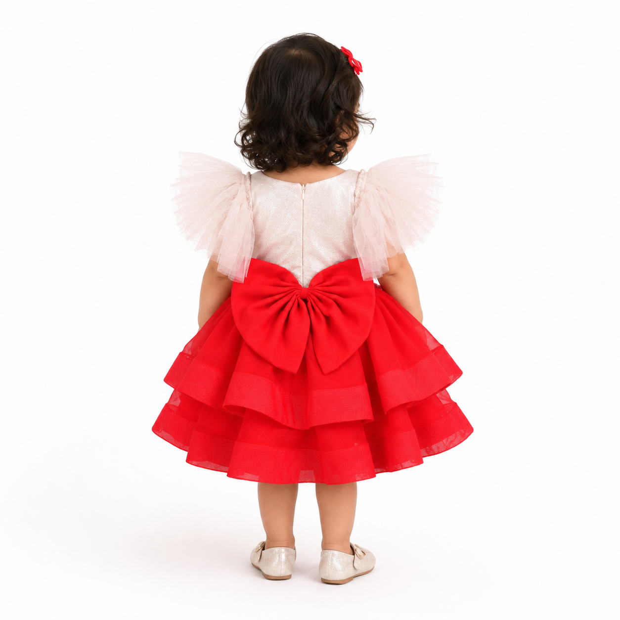 Stripes Shine Bow Frock