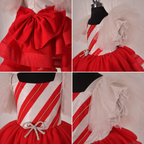 Stripes Shine Bow Frock