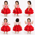 Stripes Shine Bow Frock