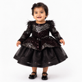 Midnight Stardust Couture Dress