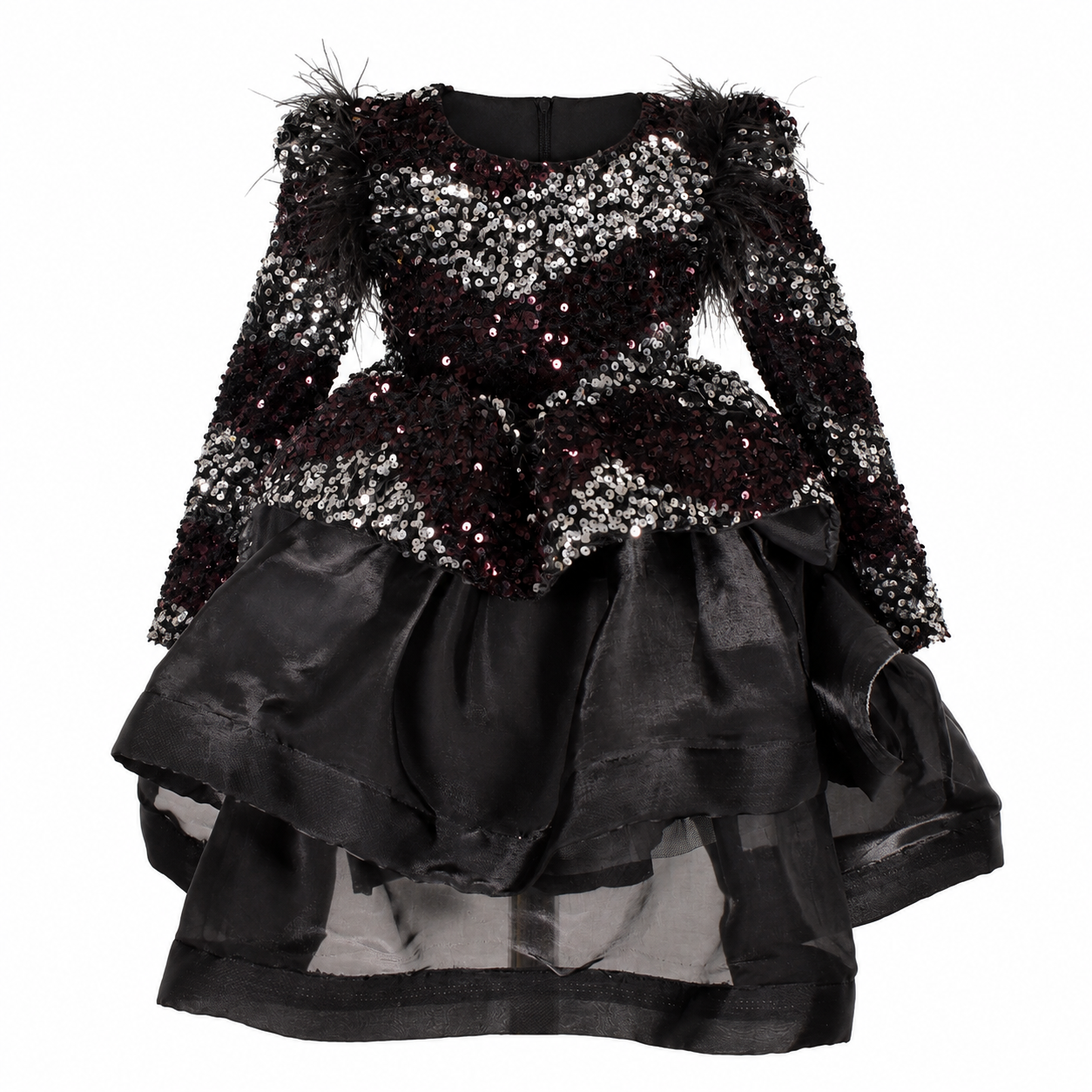 Midnight Stardust Couture Dress
