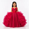 Pink Emerald Shimmer Gown
