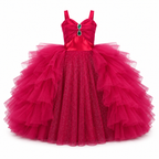 Pink Emerald Shimmer Gown