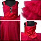 Pink Emerald Shimmer Gown