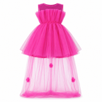 Blush Blossom Cascade Dress