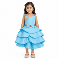 Azure Enchanted Garden Gown