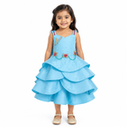 Azure Enchanted Garden Gown